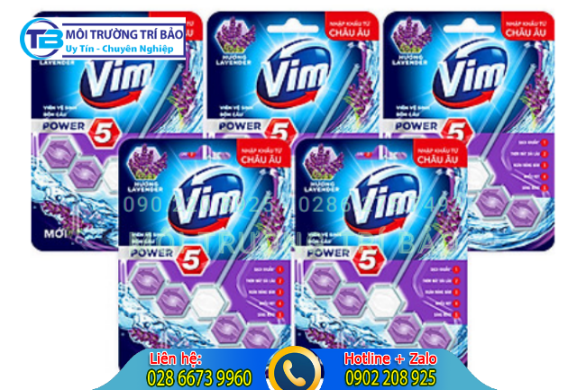 Vi&ecirc;n tẩy bồn cầu Vim.